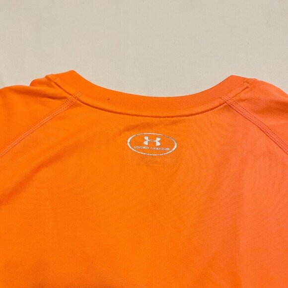Under Armour Womens Shirt Size Large Heatgear Semi Fitted Tshirt Vneck - Picture 10 of 16